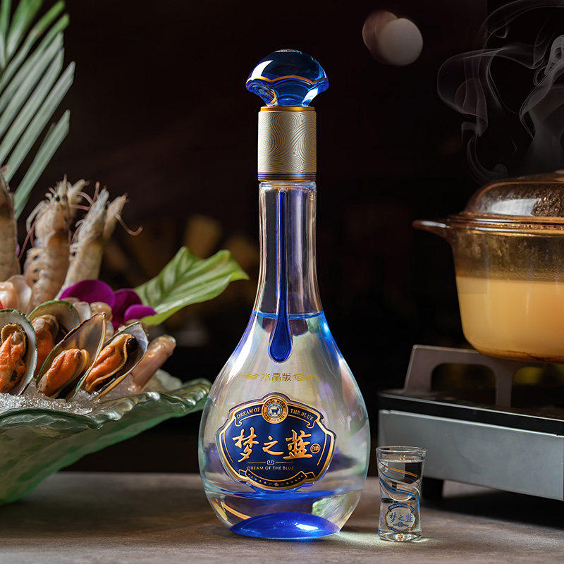 梦之蓝52度白酒水晶版-梦之蓝52度白酒水晶版促销价格、梦之蓝52度白酒