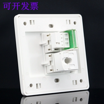 Telephone socket Telephone network computer type 86 voice CAT3 switch Six types of network cable CAT6 panel