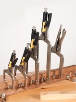 Industrial grade woodworking C- type forceps welding multifunctional universal flat-head flat-head quick clamp fixing tool pliers