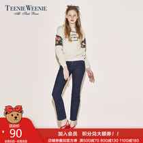 TeenieWeenie bear summer women's denim trousers TTTJ72693Q