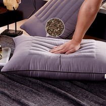 The pillow does not collapse without deforming the pillow pillowcase suit a pair of buckwheat pillows full buckwheat adult pillows