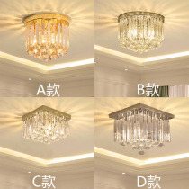 Postmodern gold light lavish crystal light Crystal Light Balcony Entrance Hall Hallway Aisle Crystal Brief Personality Bedroom Light