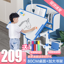 Children study table children desk writing table and chairs suit elementary school children brief home children class table and chairs can be lifted