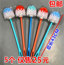 Plastic long handle toilet brush cleaning toilet brush toilet brush 360 ° round head 5