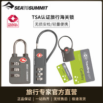 seatosummit outdoor gym luggage suitcase anti-theft tsa code lock sea lock mini lock