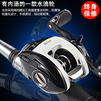 Teben tornado drop wheel magnetic car anti-explosion line Luya fishing line wheel metal head left and right hand