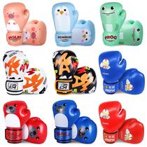 3-15 3-15-year-old child boxer sets up for young children with fewer children fight against beginner training Breathable Boxing Gloves