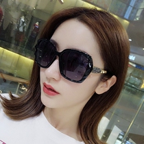 Tide card 2022 New polarized sunglasses lady large face Korean version Fashion sunglasses Anti-UV myopia glasses