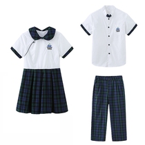 Panyu District primary school students etiquette clothes Trousers mens shirts Primary school school uniforms dresses dresses Parents customized performance clothes