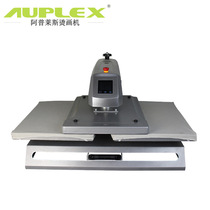 Pneumatic scalding machine thermal transfer press bronzer T-shirt printing machine 38 * 38 pneumatic duplex position bronzer scaler machine