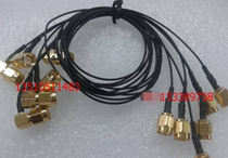 SMA-JJW RF 50 ohm RF jumper high frequency SMA double male double bent wire RG1 37 wire SMA signal line