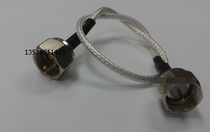 RF RF F-JJ metric coaxial cable high frequency antenna F TV revolution public signal feeder metric F double male