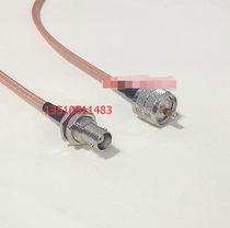  BNC-KY UHF-J RF handheld RG142 industrial grade feeder BNC with flange to UHF male Q9 to M line