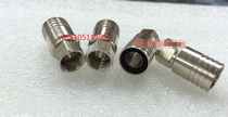 RF head metric F male 75-7 set-top box feeder connector TV male double layer cold pressing RG11 signal special head
