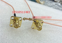 IPEX RP-SMA-KKF RF coaxial AP network overseas Chinese jumper high frequency IPX to SMA female reverse pole with flange wire