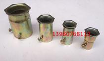 DN20 metal galvanized threading pipe KBG JDG lock female box catching lock female white galvanized pipe