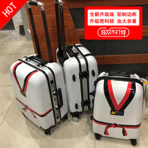 Taekwondo luggage trolley case Taekwondo backpack trolley zipper luggage trolley luggage can be printed