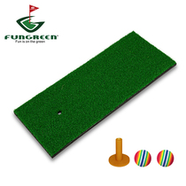 FunGreen Indoor Golf Practice Blanket Putting Swing Ball Pad Training Mat Golf Pad