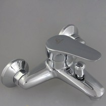 A322 rain-swallow-in-wall zinc alloy shower tap hot and cold water mixed valve double-link bathtub tap supervalue
