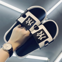 Slippers mens summer outwear new internet red tides Soft bottom non-slip beach lined with sandals Indoor personality Big code 46