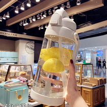 Zhao now the same water cup sports straw large capacity 2000ml Summer men and women 2022 new high temperature resistant kettle