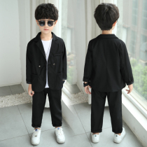 Childrens small suit suit net red boy Spring clothing Chauchai Qi Gown for Spring and Autumn Ocean Boy West Suit 2022 new