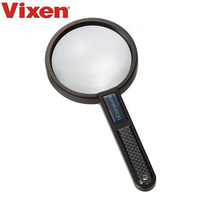 Original hand-held with light Japan imported VIXEN portable magnifying glass HD reading high-power folding love for the elderly