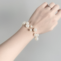 Bride wrist flower bridesmaid sister group hand Garland wedding gift bracelet arm jewelry bracelet European aesthetic Super fairy