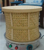 Electric bamboo baking cage food tea medicinal materials roaster roasting machine dryer drying and deodorization carbon fragrance type