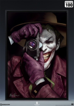 (SOLD) Sideshow SS 501057 DC clown The Killing Joke art painting