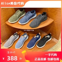 Alice American Clarks its leisure mens casual leather shoes board shoes sneakers collection black Brown