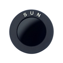 Datyson Telescope Accessory 1 25-inch Eyepiece End Solar Filter Black Filter