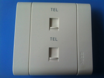 Four-core phone phone panel socket Hongyan 4-core dual phone panel socket phone plus phone