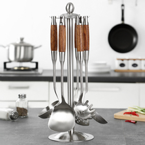 onlycook kitchenware set 304 stainless steel household kitchen shovel spoon full spatula stir-fry shovel soup spoon