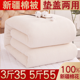 Xinjiang quilt winter quilt cotton quilt quilt core thickened warm pad bed mattress pure cotton