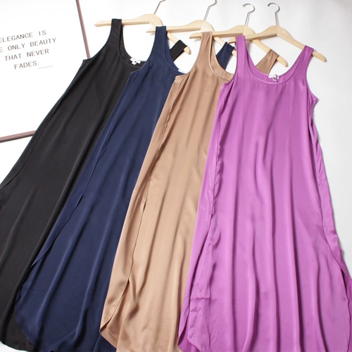 Шелковая пижама, майка, длинная юбка, США