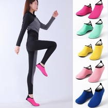  Indoor fitness shoes womens silent soft-soled yoga shoes floor non-slip skipping rope special sports training treadmill shoes men