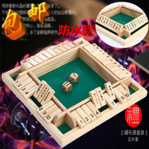 Line Wine Order Drinking Game Digital Flipping KTV Casual Entertainment Props Bar Supplies Bucket Wine Booing Toy Wood