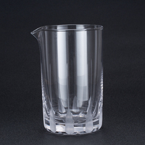 Bar Soul Lead-free Crystal Hand Carved Mixing Cup Shaker Glass Shaker Cocktail Mixer 650ml