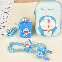 Applicable Honor X30i x10 data line protective sheath play6T charger charging wire wound wire rope Cartoon