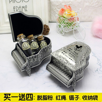 Baby fetal hair souvenir diy homemade fetal hair preservation bottle deciduous teeth umbilical cord making baby commemorative collection box gift
