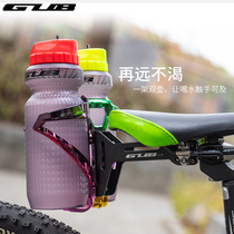 GUB iron three cushion Water Bottle Rack Mountain road bike rear mounted double kettle bracket expansion slot storage rack