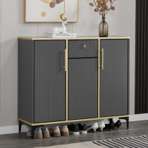 Shoe cabinet home door outdoor aluminum alloy light luxury outdoor waterproof sunscreen balcony customized storage storage cabinet