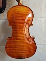 Natural tiger pattern solid wood handmade violin resin alcohol paint pattern beautiful sound all models complete