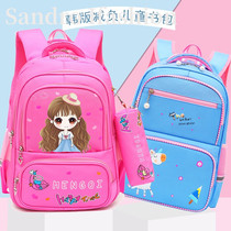 European station primary school school bag girl Childrens school bag Female grade 3-5 girl backpack 6-12 years old backpack