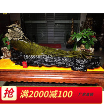 Gongmu Ebony Ginseng Jinsi Nan Buddha Statue Guanyin Maitreya Gongxingfu Landscape Flower Bird Root Carving Wood Carving