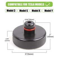 Car Jack rubber support pad is suitable for Tesla Model 3 X S chassis Adapter 4PCs