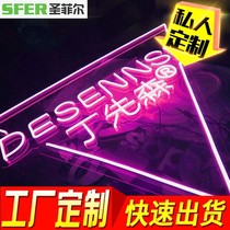 Neon Luminous Character Custom 12v Lamp with led Billboard Bar Decorative Wall Letters Logo Net Red figure styling