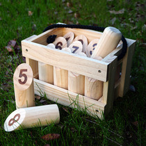 Finnish hit post outdoor fun game lawn Beach Group building family sports European classic courtyard throwing game