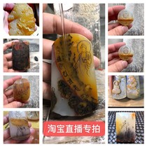 Yunnan Longling Huanglong jade origin live special shot jade overlord Pixiu handle pendant pendant ornaments lucky